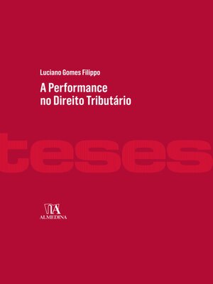 cover image of A Performance no Direito Tributário
